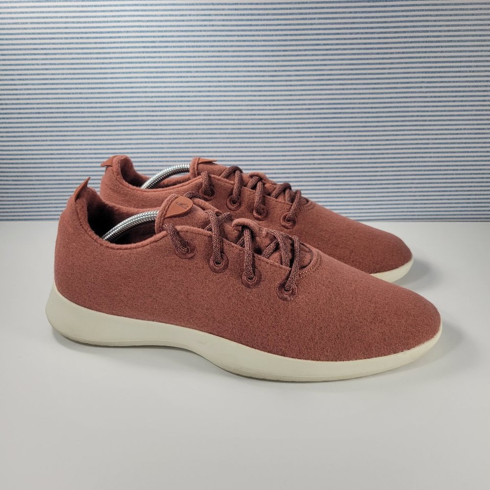 ALLBIRDS Brick Red Wool Runners Men's Size 12